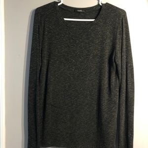 Olive Grey Long-Sleeve